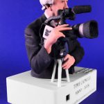 De 3D Urn van cameraman Joop als Time Capsule